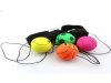 24X New Wrist Bounce Bouncing Ball 60mm Dia. Mixed Color