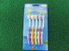 5Pcs Clean Morning Toothbrushes for Kids Mixed