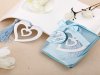 10Pcs Silver-Metal Heart Bookmark w/Tassel Wedding Favor